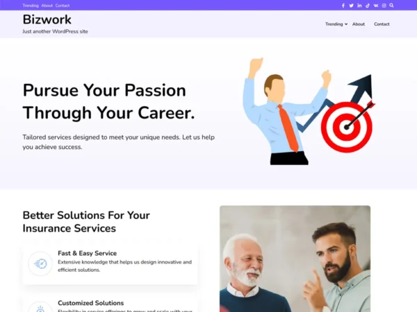 Bizwork WordPress Theme