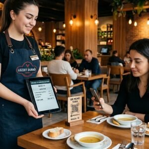 Restoran- Kafe Adisyonlu ve Qr Menülü Sipariş Sistemi