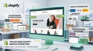 "Anahtar Teslim" Shopify E-Ticaret Platformu