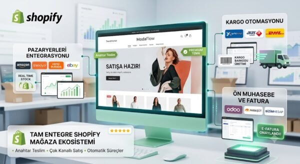 "Anahtar Teslim" Shopify E-Ticaret Platformu